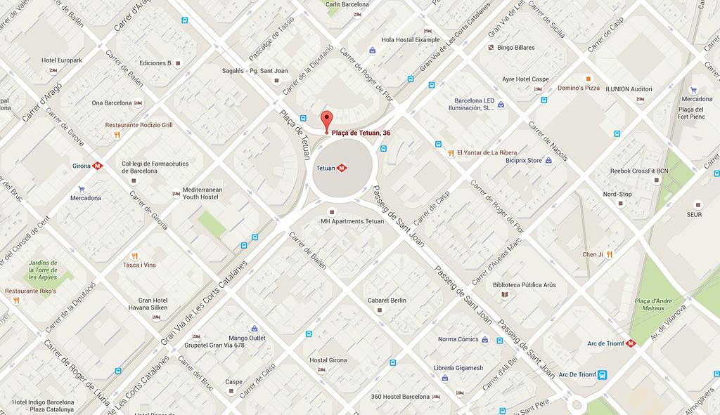 Click&Flat Luxury Tetuan Apartment Barcelona Bagian luar foto